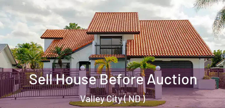 Sell House Before Auction Valley City ( ND )